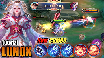 HOW TO PLAY LIKE A PRO USING LUNOX!! Tutorial Combo Lunox!! - Lunox Best Build 2025 ~ mlbb
