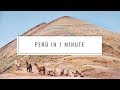 PERU' IN 1 MINUTE