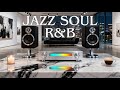 Smooth Jazz & Soulful R&B – Midnight Coffee Shop Ambience for Relaxing Work 🏙
