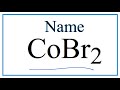 Cobalt and Bromine Compounds