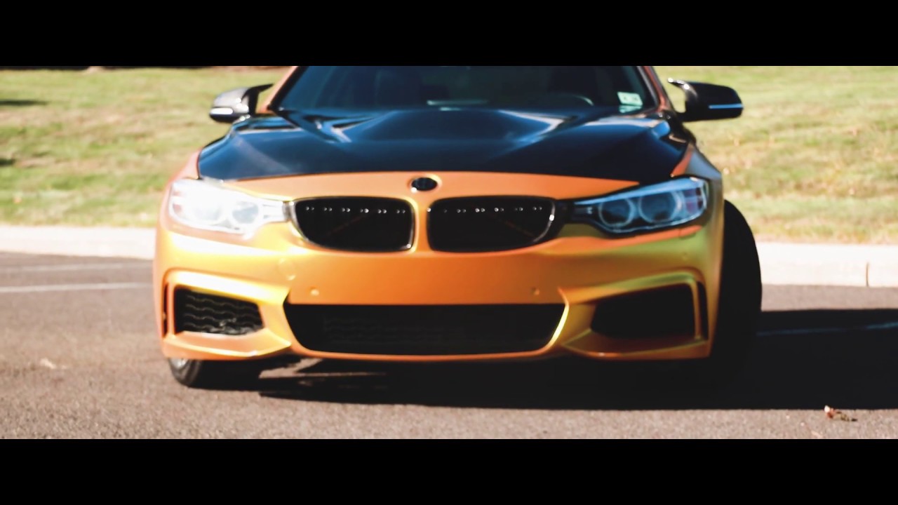 BMW 435i f32 Avery Denison satin energetic yellow