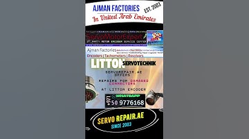Litton LTN Motor Resolver Cable  | Encoder Connector Broken ? Get Repaired or Buy New Servorepair.ae