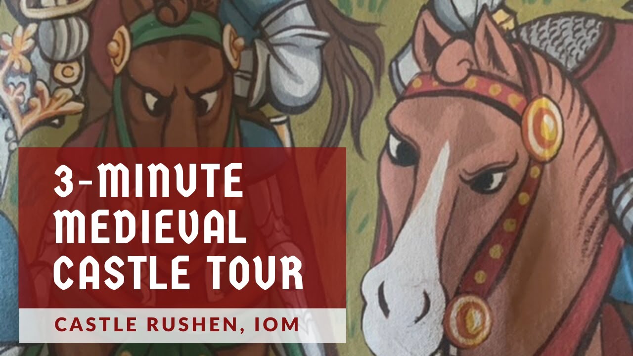 Medieval Castle Tour In Under 3 Mins! | Isle of Man | Castle Rushen