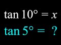 Simplifying A Trigonometric Expression in Two Ways