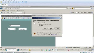 Call report from form