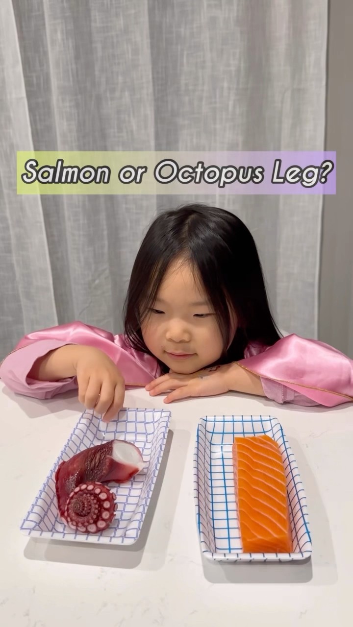 Salmon or Octopus Leg?