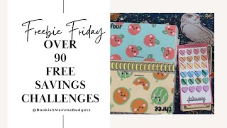 Freebie Friday Redux - Over 90+ Freebies