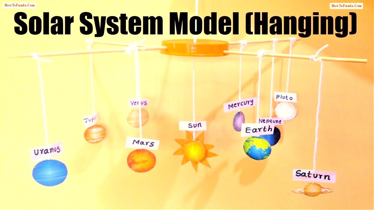 How To Make Solar System With Waste Materials