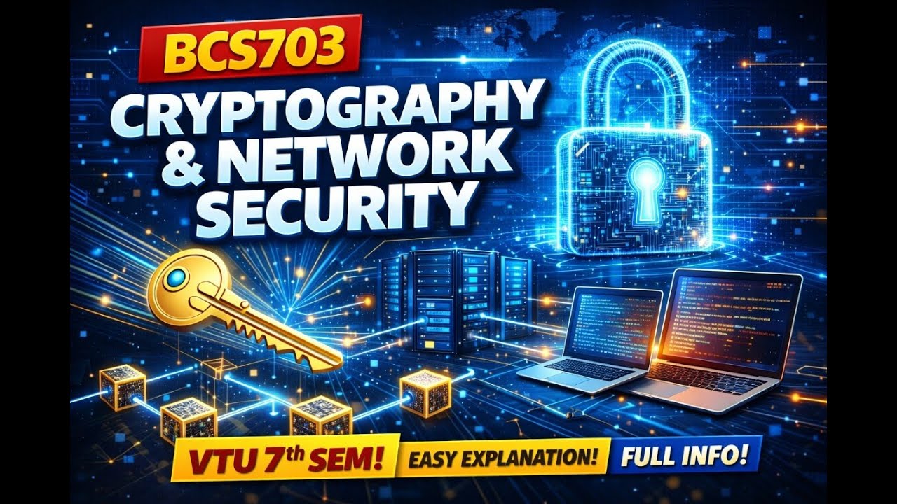 VTU CNS Important Questions PDF | BCS703 | Score High in Exams