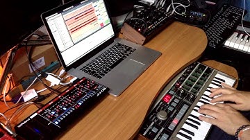 Camera Shot#6 (MicroKorg, JU06 & Mother-32)