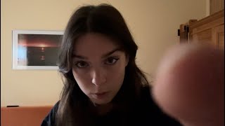 touching your face asmr | camera tapping, personal attention *semi chaotic* screenshot 5