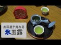 令和３年冷たいお茶飲み納め。お茶屋が淹れる氷玉露