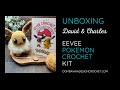 Pokemon crochet eevee kit unboxing