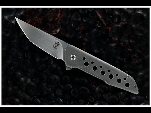 John Barker Custom Hachidori Tanto Flipper