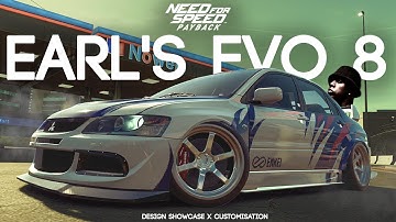 NEED FOR SPEED PAYBACK - EARLS EVO 8 DESIGN SHOWCASE (Customization/Wrap Timelapse)