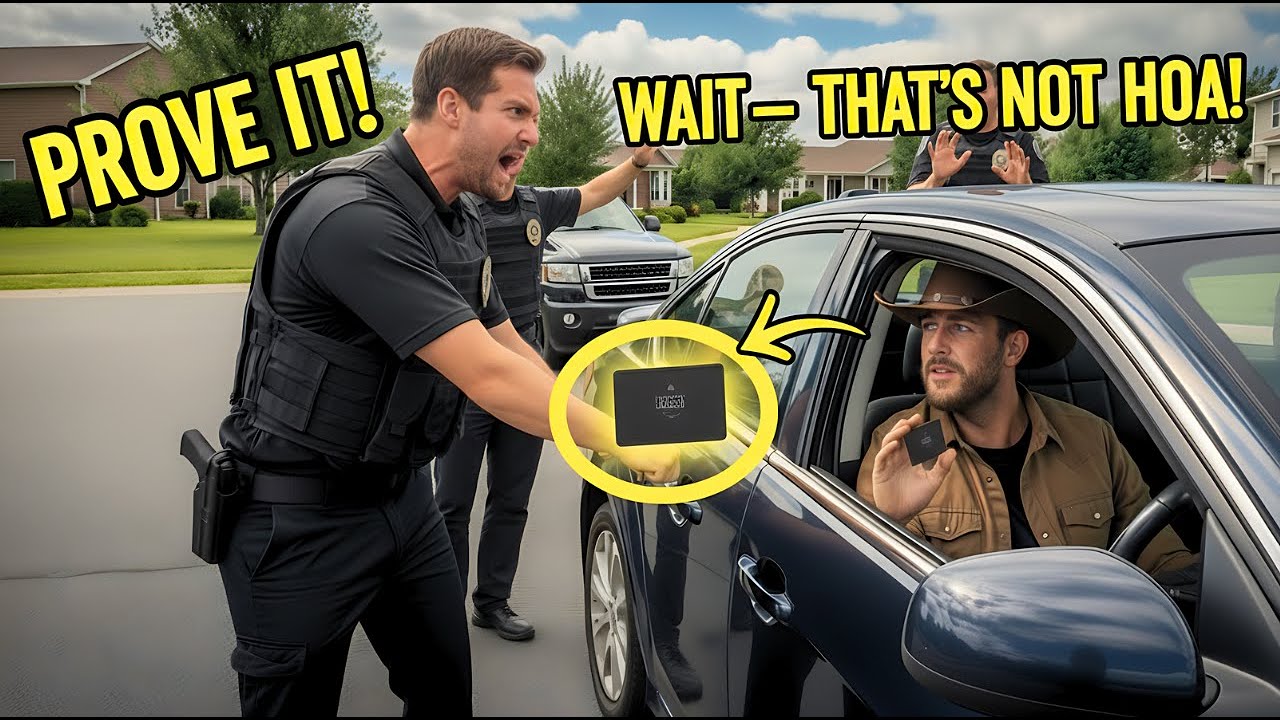 Fake HOA Cops Tried to Break Me — I Flipped the Script