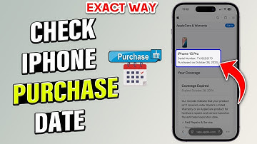 How to Check mobile purchase date (iPhone/iPad)