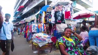 AFRICA CITY WALK STREET MARKET GHANA ACCRA