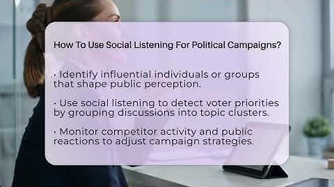 How To Use Social Listening For Political Campaigns? - Everyday-Networking