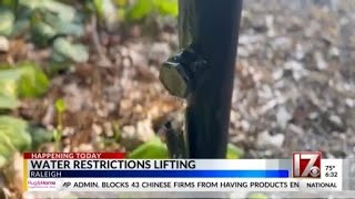 Raleigh lifts water restrictions as Falls Lake rebounds from drought