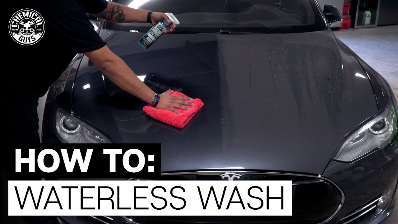 goclean waterless carwash  How to Wash Your Car Without Water 