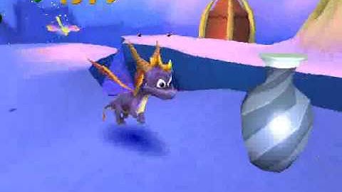 Spyro 2! Walkthrough #21 - Crystal Glacier Part 1