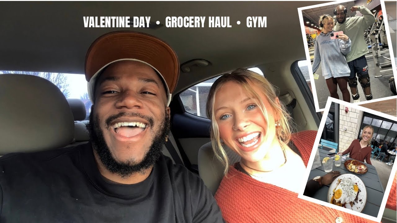 Valentine Day Vlog | First gym session since my Injury | Grocery Haul 