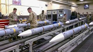 Inside Massive Restricted US Factory Assembling Advanced Missiles - Production Line