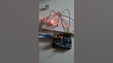 Seven Segment Display SSD Common Cathode | Testing 7 Segment Display