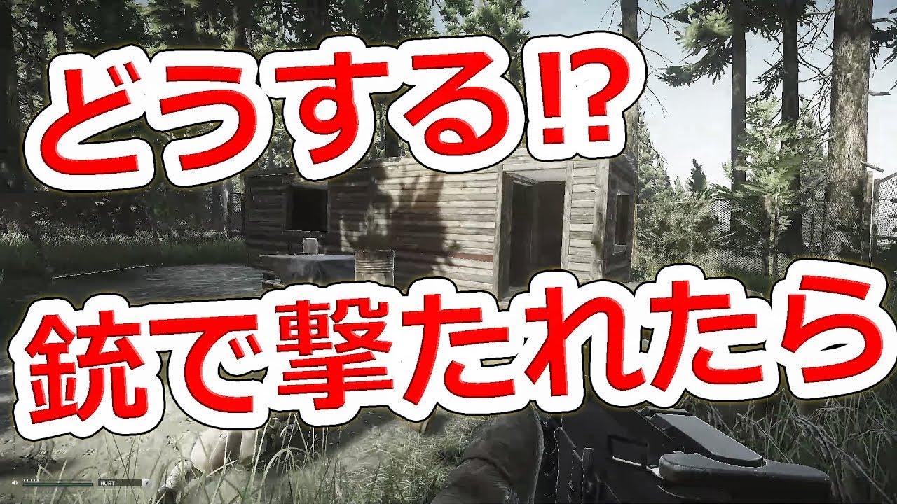 銃で撃たれた時、生き延びるために出来ることを解説してみた【NHG】