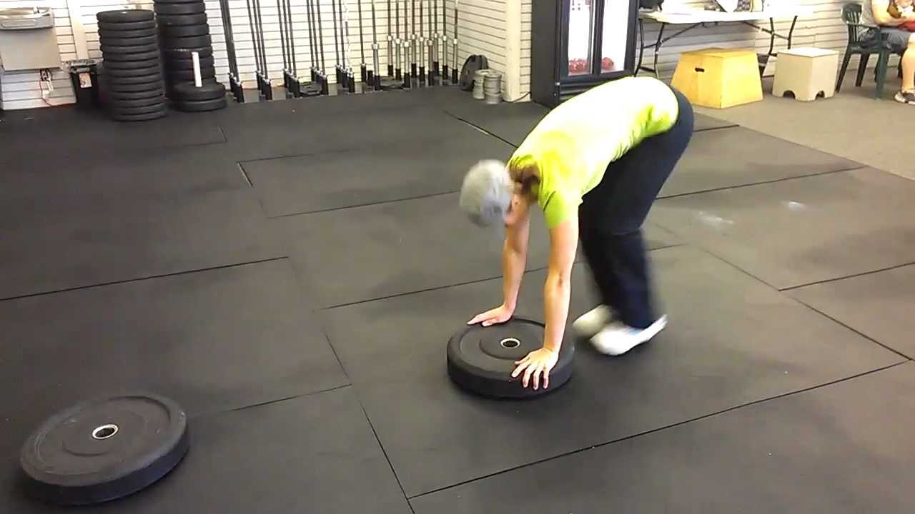Plate Hop Burpees (run through) YouTube
