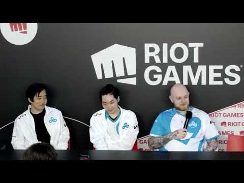 Pressekonferenz nach dem Spiel C9 gegen SEN mit C9