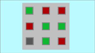 Tic-Tac-Toe - Player (red) VS Q-Learning Agent (green) - Machine Learning