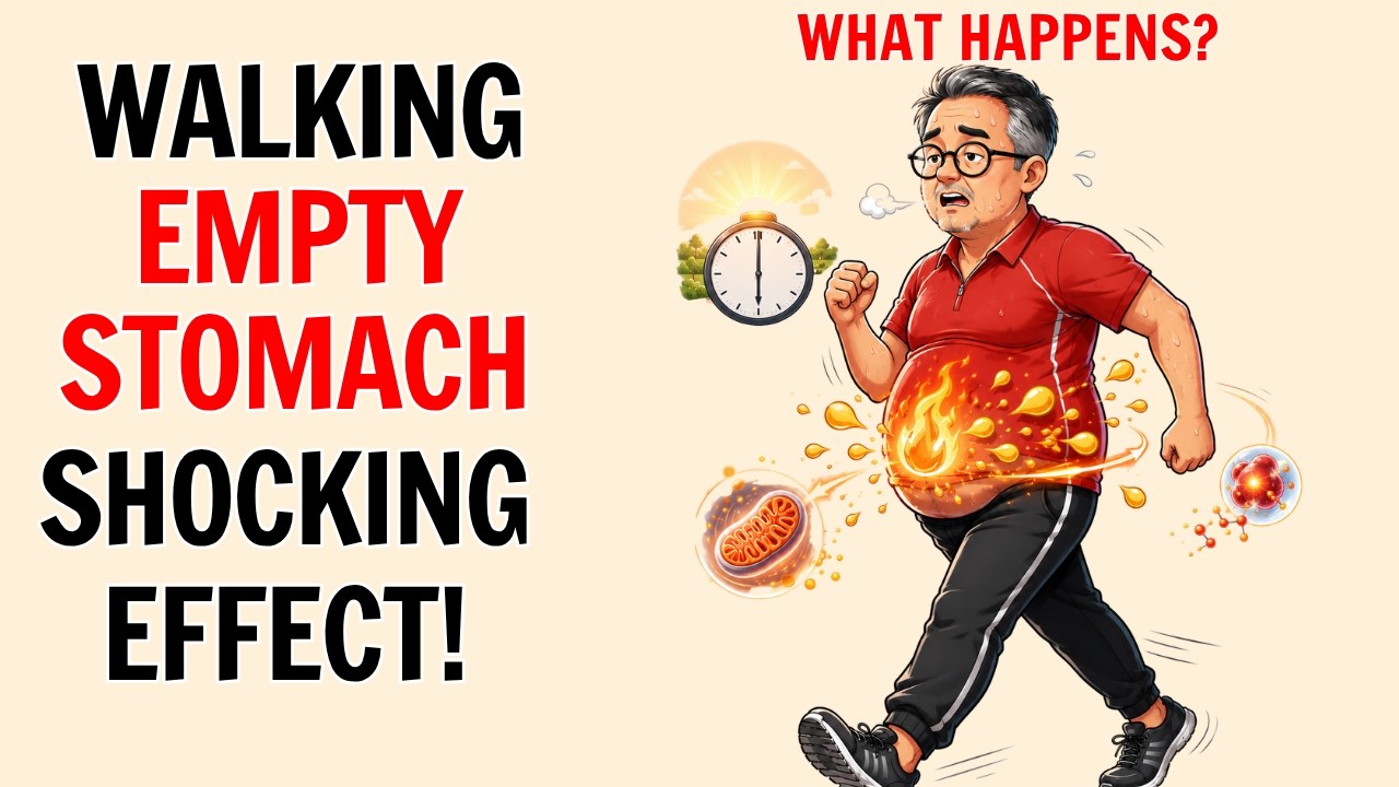 What Happens When You Walk on an Empty Stomach After 50 | Science Explained