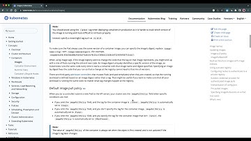 Kubernetes default Image pull policy