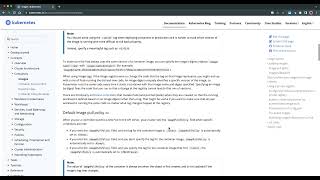 Kubernetes default Image pull policy