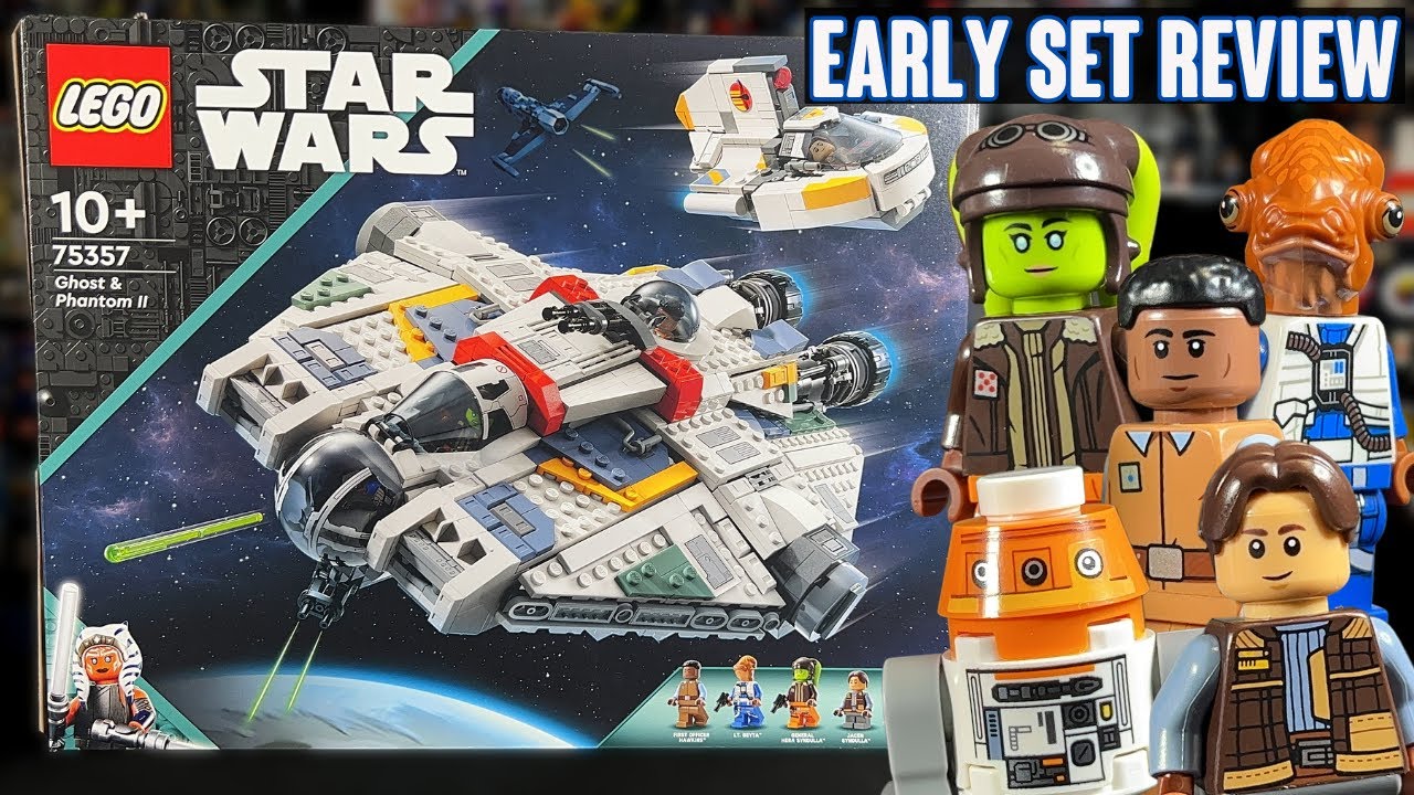 EARLY REVIEW: LEGO STAR WARS The Ghost and Phantom II - AHSOKA Set