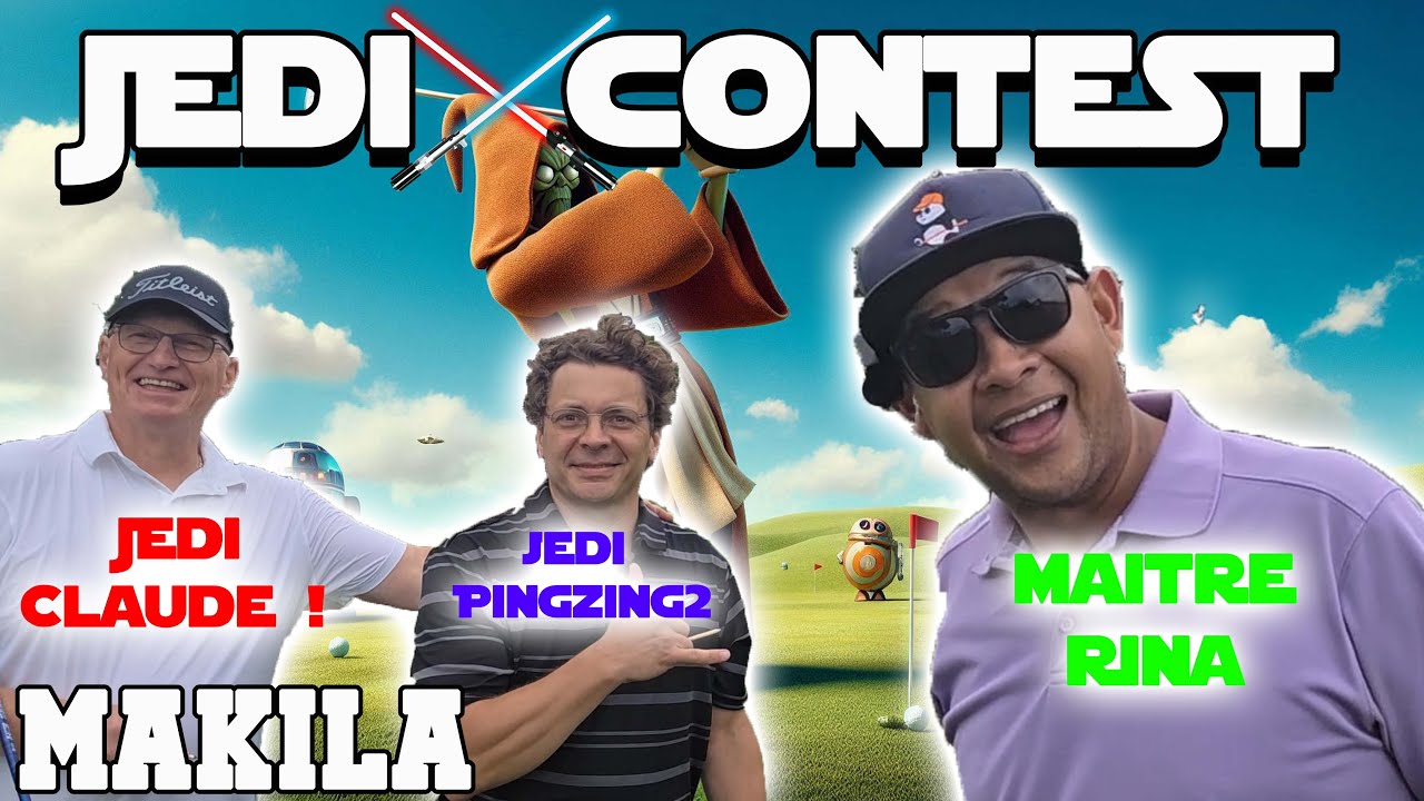 [TEAM LULU] VLOG GOLF N°74:  Jedi contest !! matchplay avec @Rina Golf