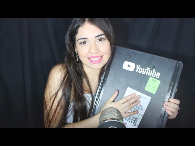 ASMR Unboxing 100k Board - Lots of tapping and whispers for you SLEEP