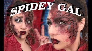 SPIDEY GAL REMASTERED| Fantasy Makeup Tutorial