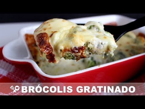 BRÓCOLIS GRATINADO COM REQUEIJÃO - RECEITAS QUE AMO