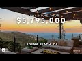 Luxury Laguna Beach Home Tour | Stunning European Design | 791 Nyes Place