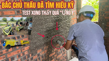 [BẮC GIANG] Bàn giao, hướng dẫn lắp đặt máy phun vữa HBT10+13 phiên bản Cao Cấp cho anh Thạch.