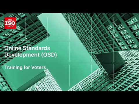 OSD Voter Training Option B (40 minutes) - video from ISO