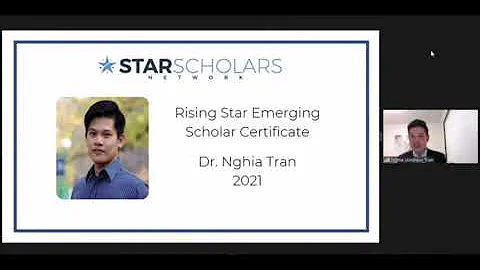 DR NGHIA TRAN | RISING STAR | EMERGING SCHOLAR CER...