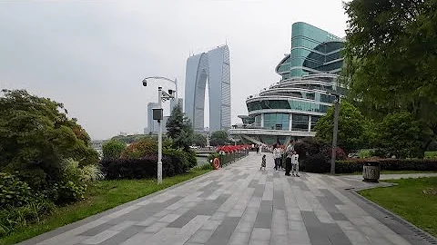 Walk around Jinji Lake in Suzhou, China - DayDayNews