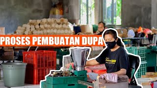 Proses Pembuatan Dupa Kaori