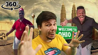 Epic Ohio dance battle 360 degree video Skibidi vs Thatoneguy ft MrBeast