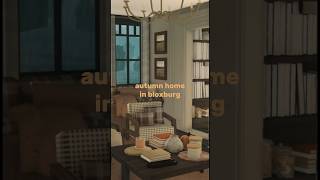 Autumn Home In Bloxburg