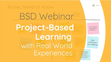 Project-Based Learning with Real World Experiences- Webinar- Mark Barnett